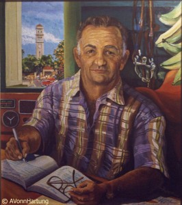 "Don Fernando" oil portrait by AVonnHartung