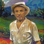 "El Jíbaro" oil portrait by AVonnHartung