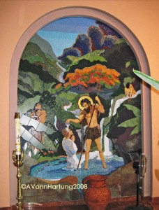  MosaicMural (left arch) by AVonnHartung in Orococis, Puerto Ricov