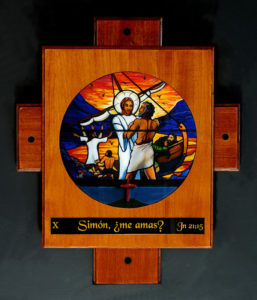 Painting "Peter, do you love me?"_10th Station of the Resurrection by avonnhartung