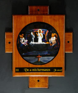 Painting "Go tell my brothers"_3rd Station of the Resurrection by avonnhartung