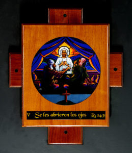 Painting "Then their eyes were opened"_5th Station of the Resurrection by avonnhartung