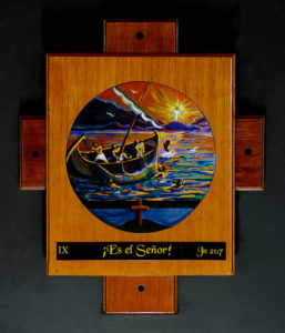 Painting "It is the Lord!"_9th Station of the Resurrection by avonnhartung