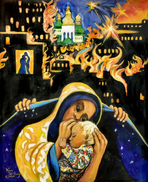 Ukrainian Mother and Child—The Sacred and the Profane