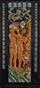 Eve and Adam—Integral Expressionism Art by A.Vonn Hartung