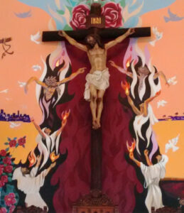 Mural—The Faith of Santa Rosa de Lima, center